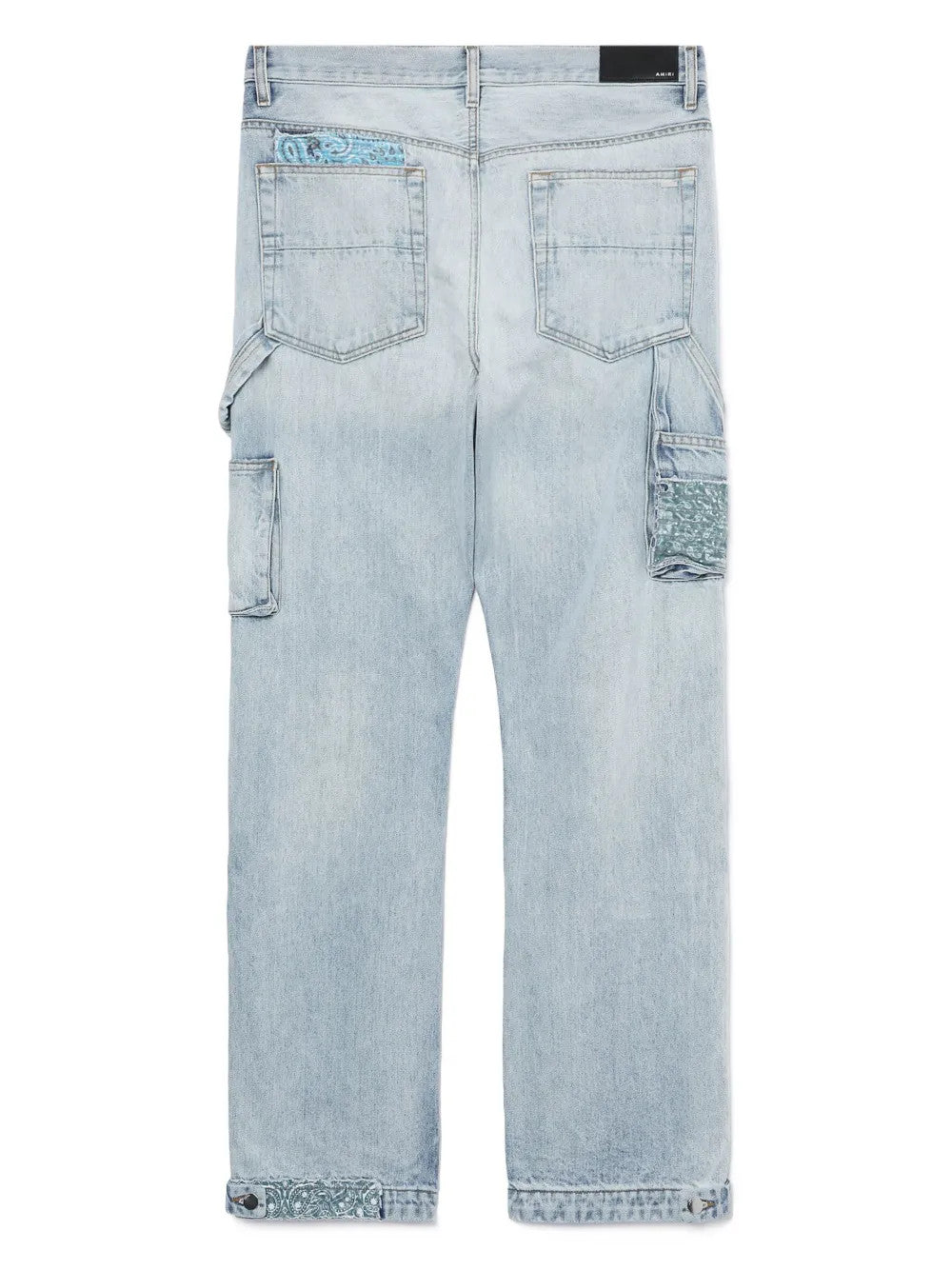 Blue jeans, back view