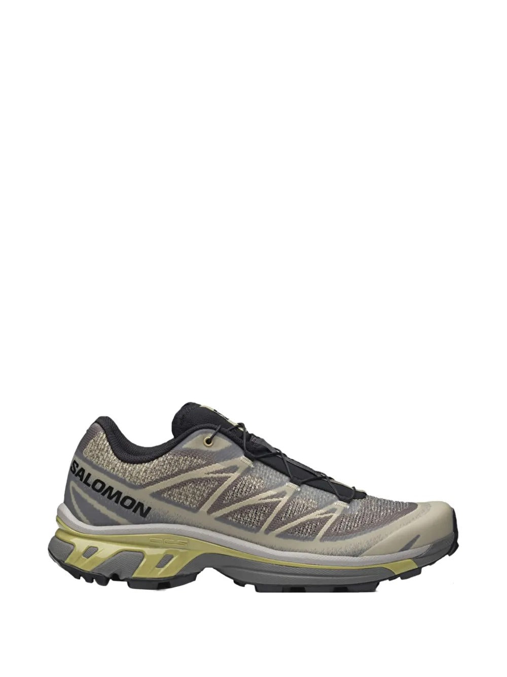Grey sneakers, front view