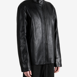 Black jacket, front view