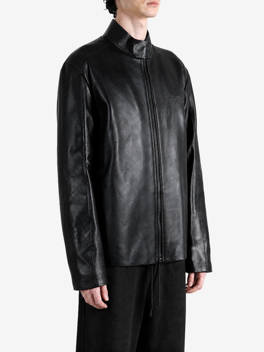 Black jacket, front view