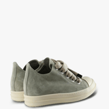 Grey shoes, back view