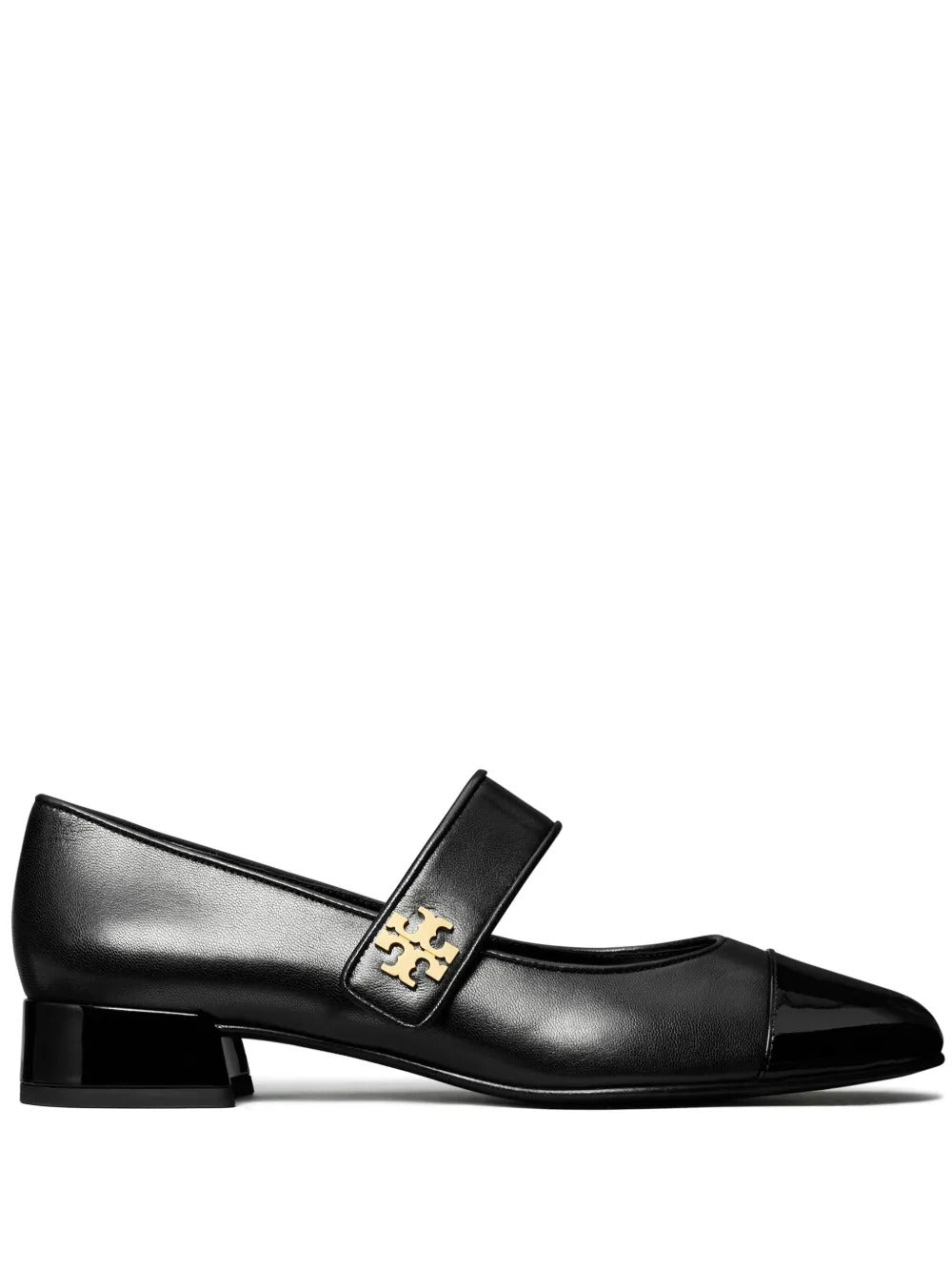 Black shoe, side view