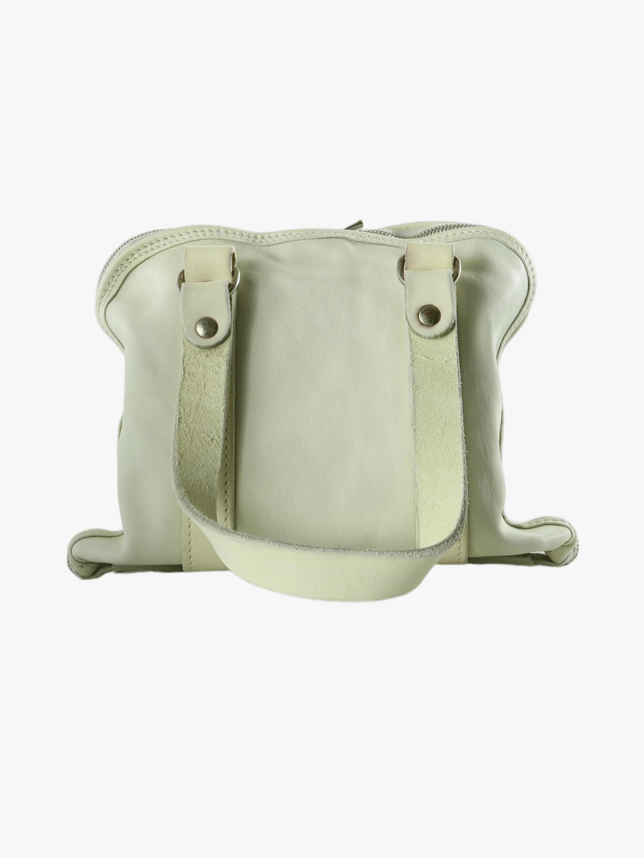White bag, front view