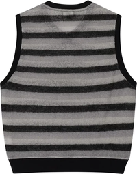 STUSSY - Men Striped Sweater Vest