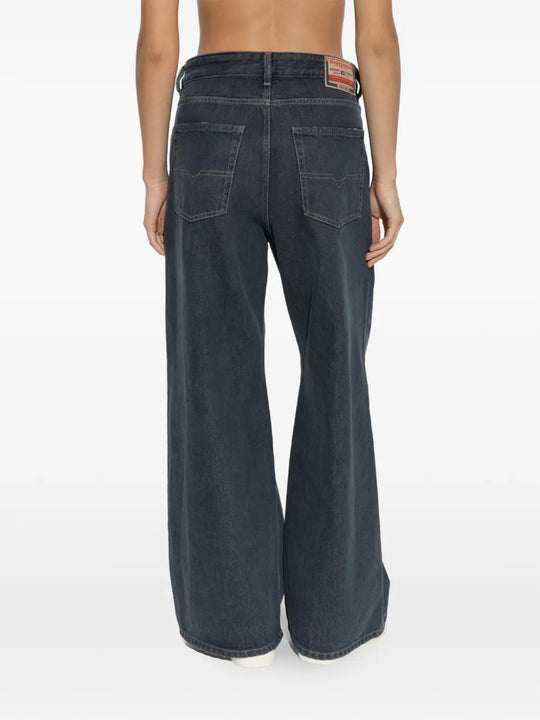 Black jeans, full body view