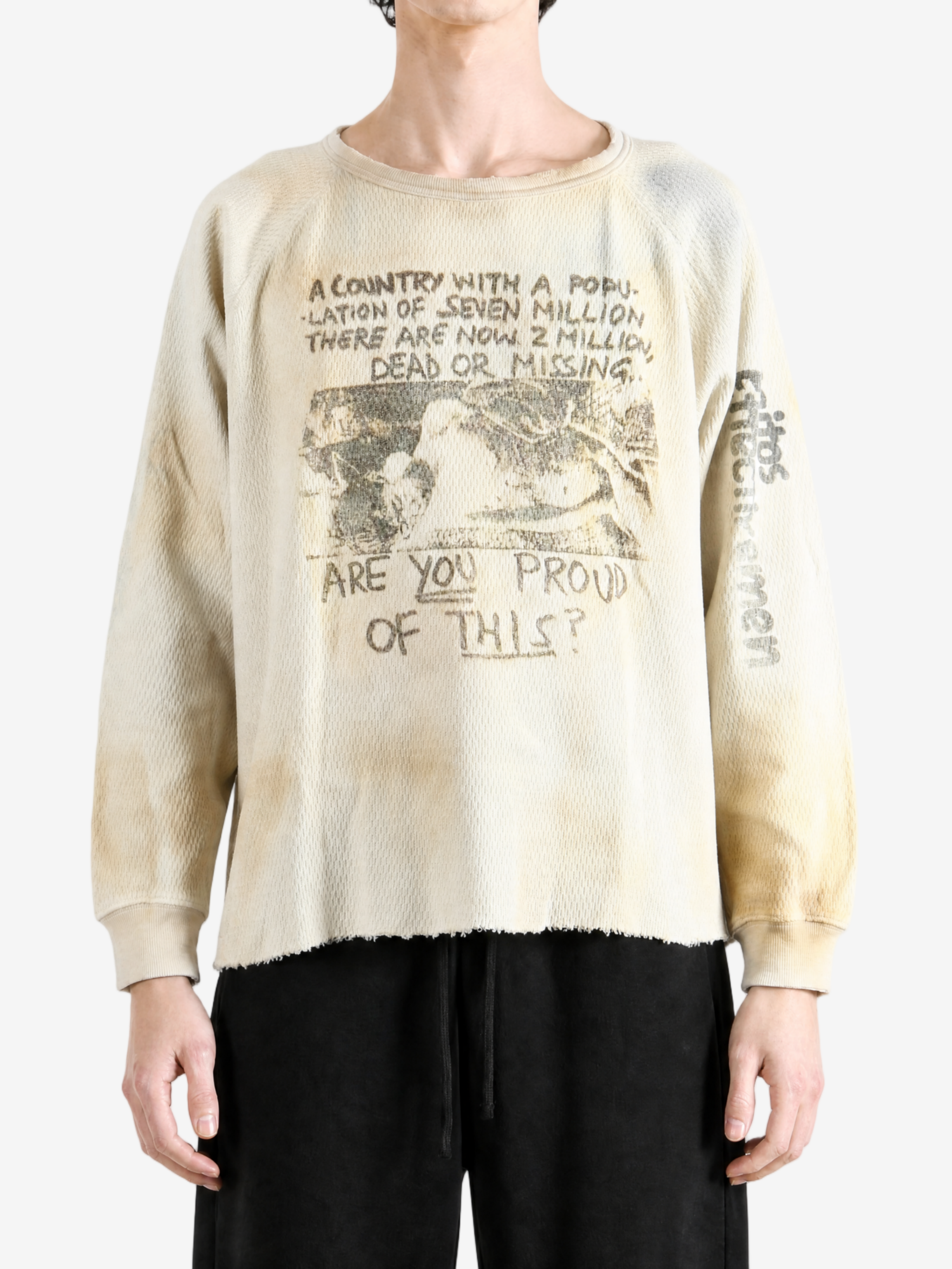 Tan top worn by a person, showing the top fit