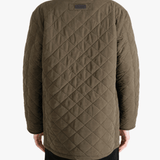 Green jacket, full body view
