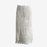 Grey skirt, front view