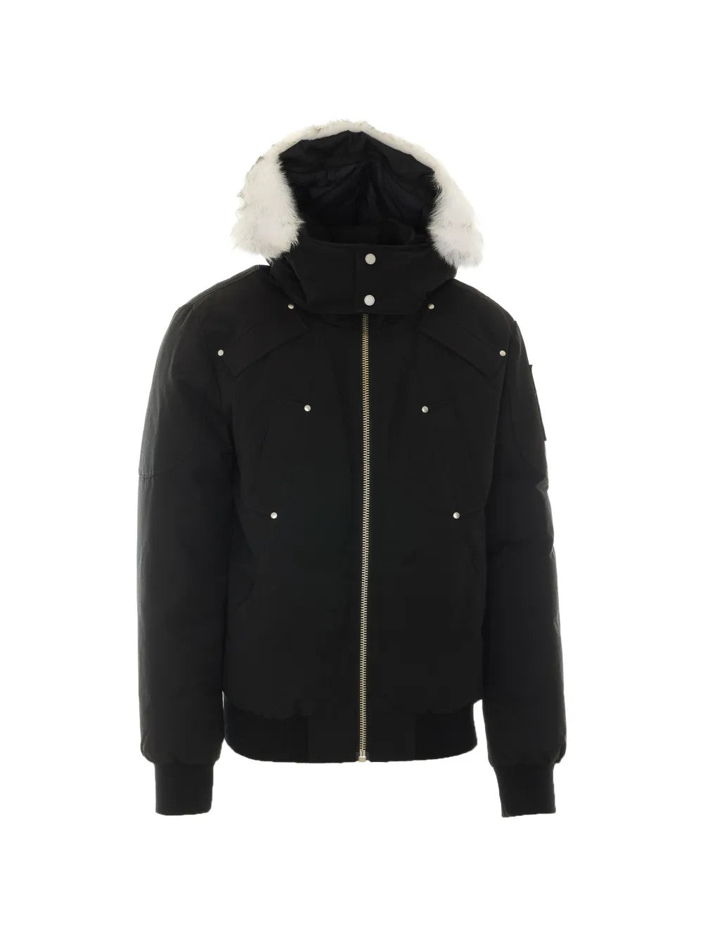 Black jacket, front view