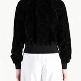 Black jacket, full body view