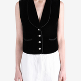 Black jacket, front view