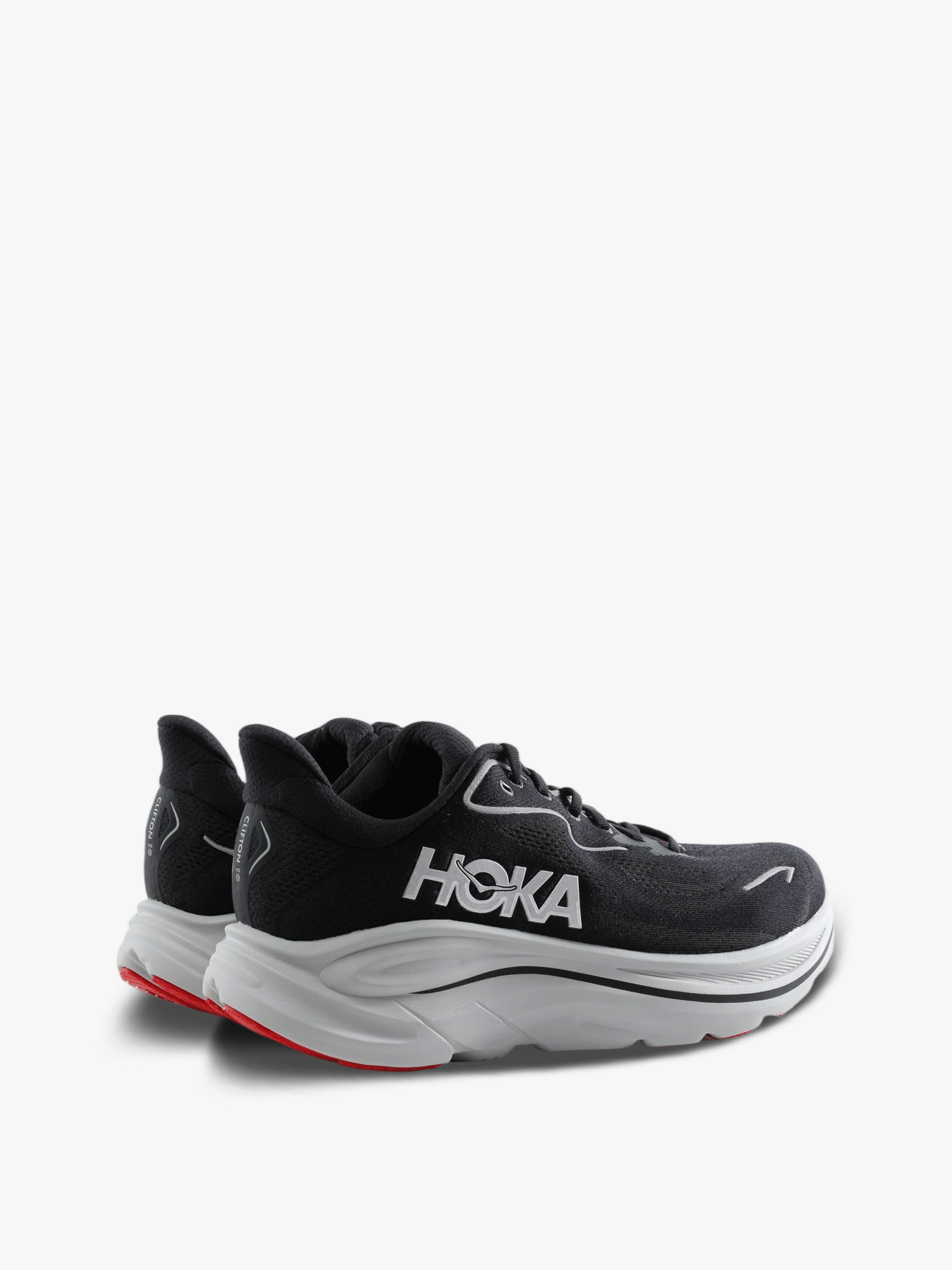 Black shoes, side view