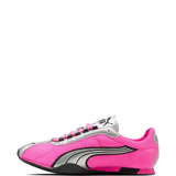 pink sneakers,side view