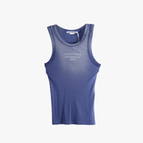 Navy tops, front view