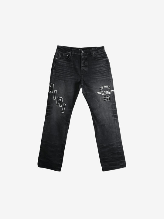 Black jeans, front view
