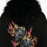 THUG CLUB - Men Tc Two Face Fur Hooded Zip-Up