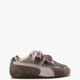 Brown shoes, side view