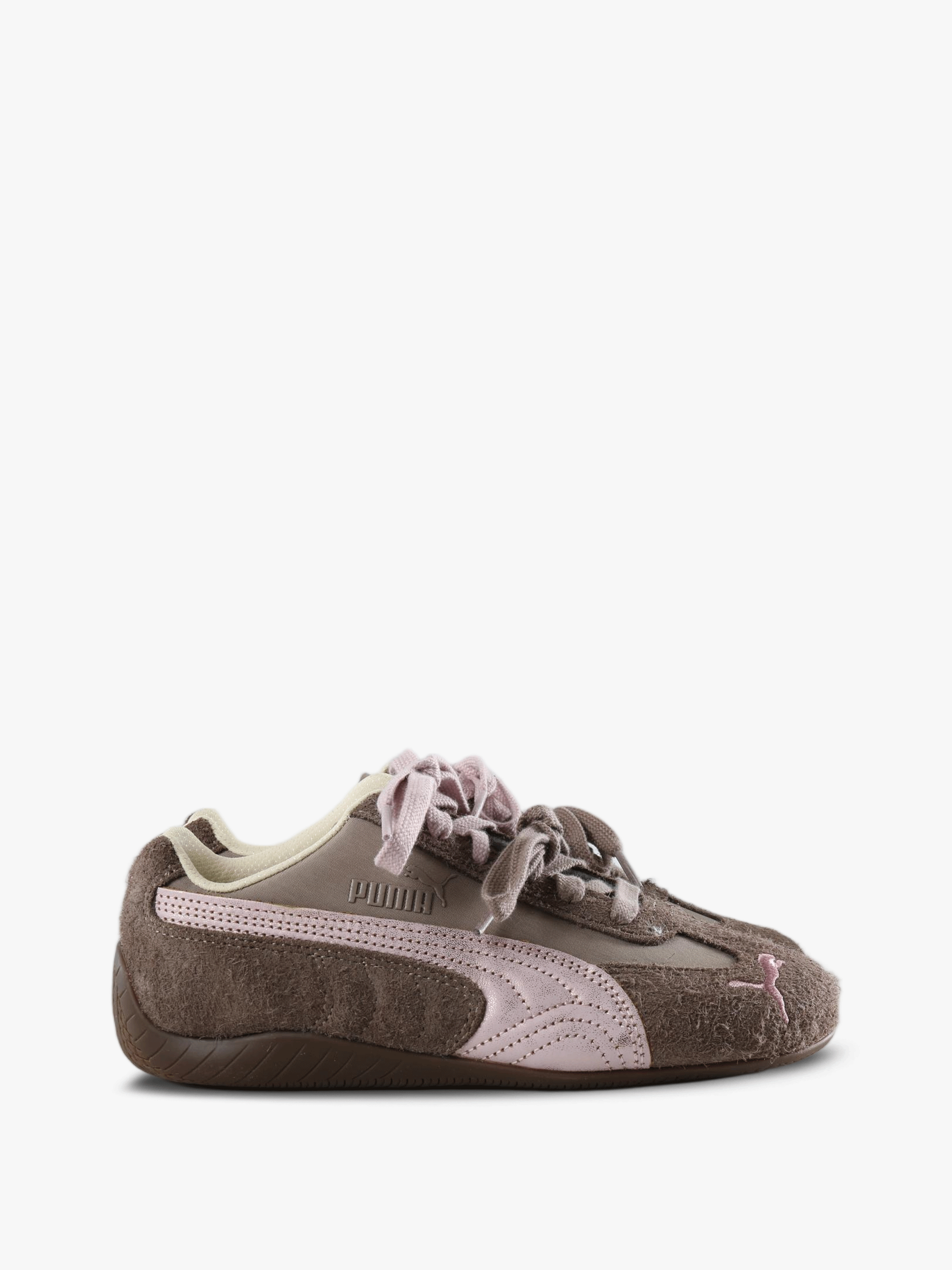 Brown shoes, side view