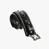 Black belt, side view