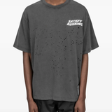 Grey t-shirt, full body view