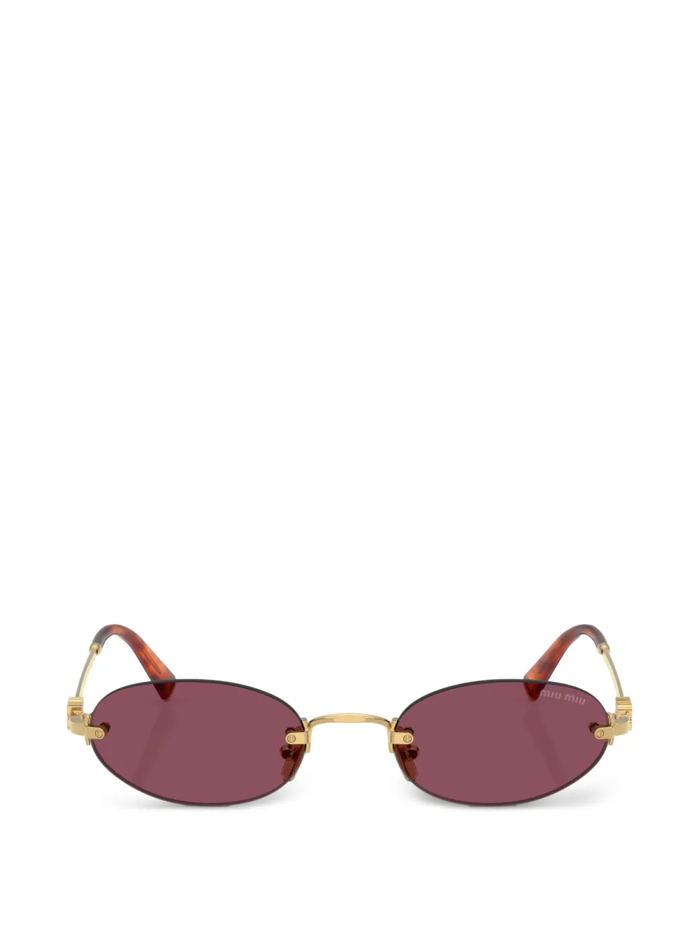 Red sunglasses,front view