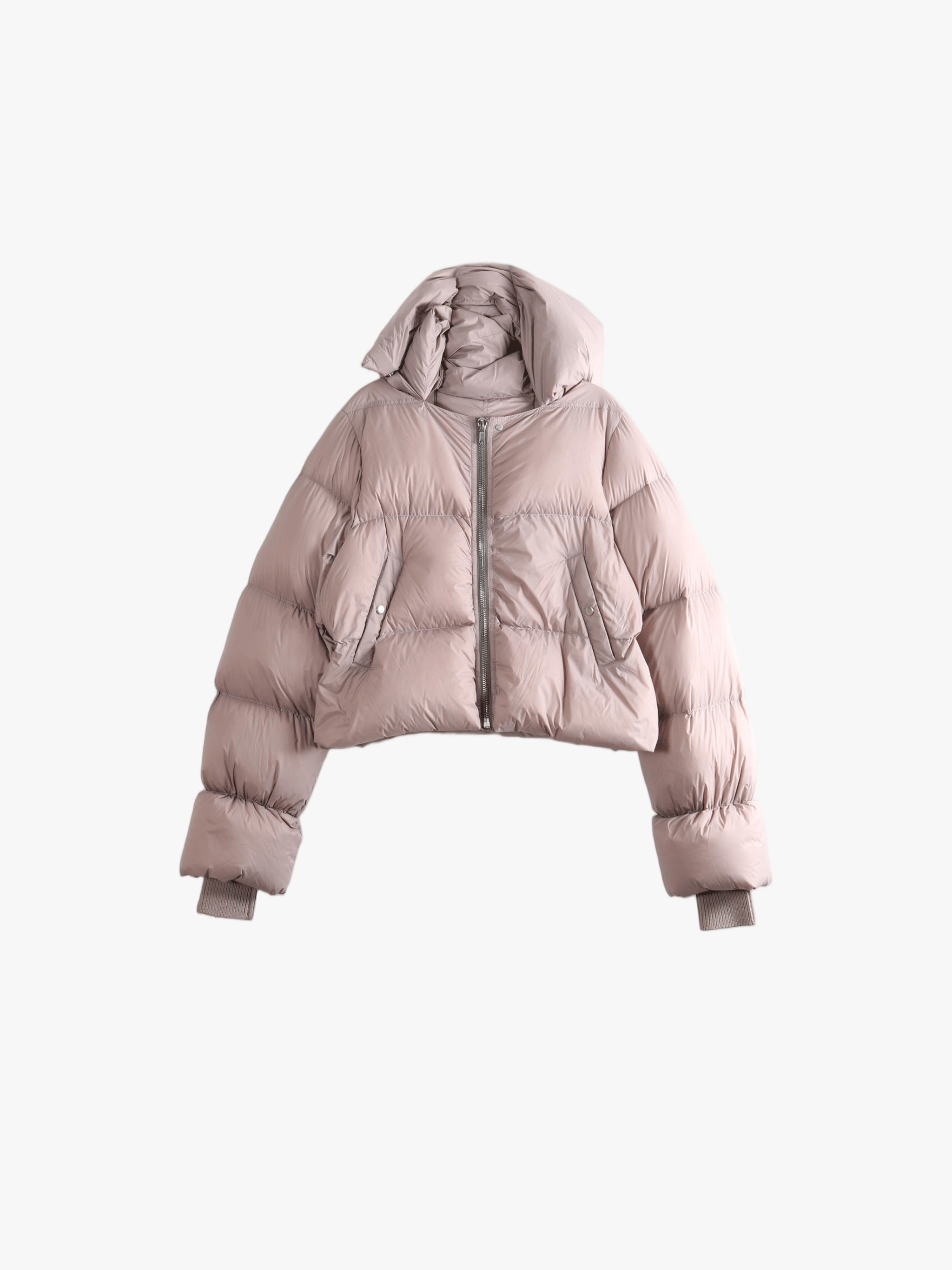 Tan jacket, front view