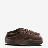 Brown shoes, front view