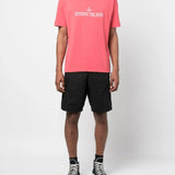 Black shorts, full body view