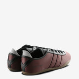 Red sneakers, back view