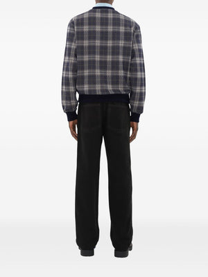 BURBERRY - Men Jacquard Check Crew Neck Top