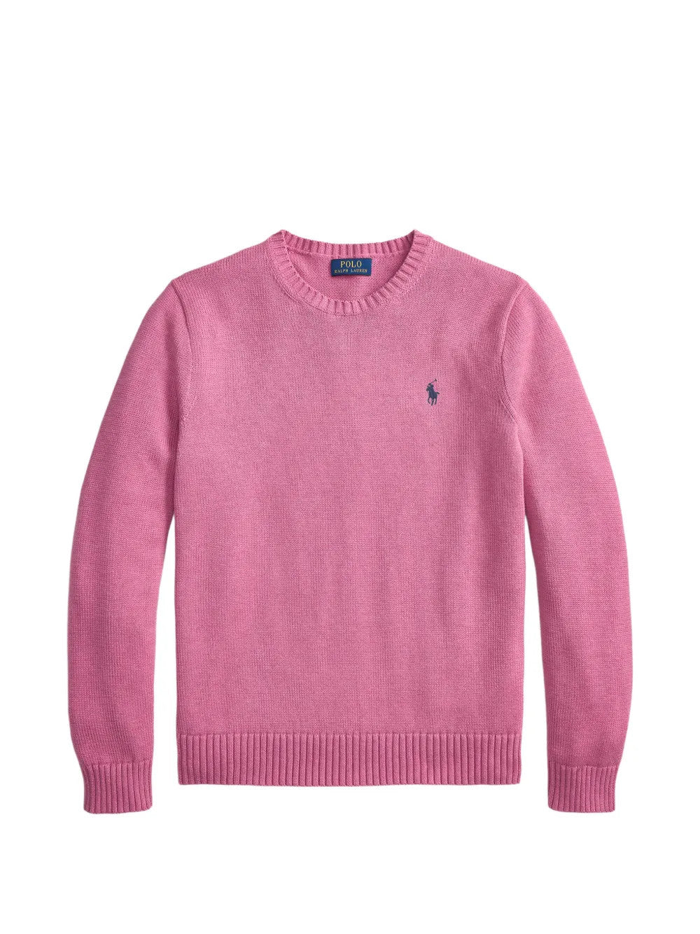 Pink knitwear, front view