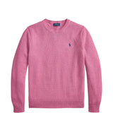 Pink knitwear, front view