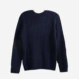 Navy Pullover,back view