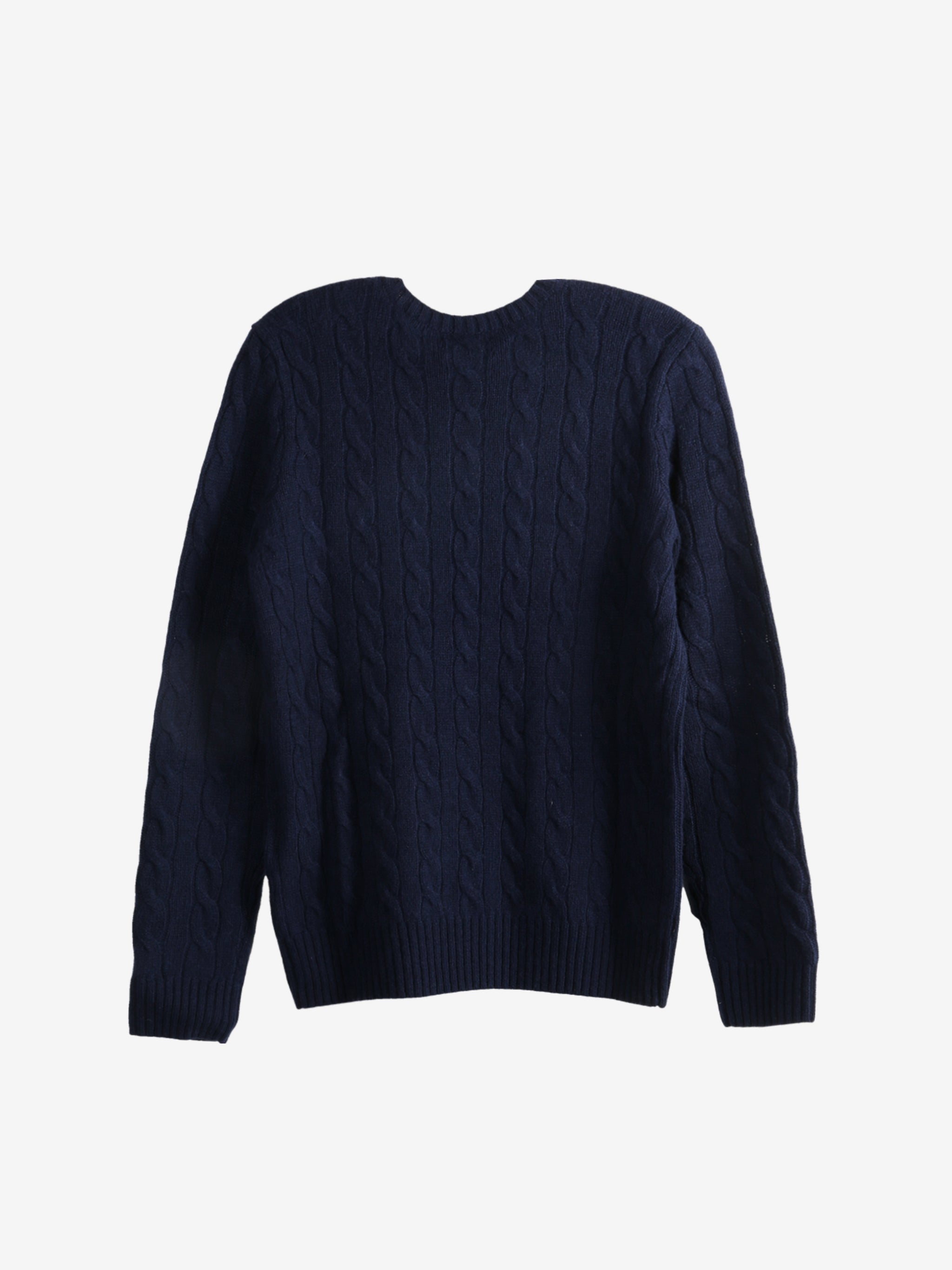 Navy Pullover,back view