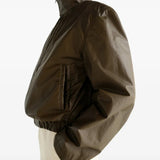 Brown jacket, front view
