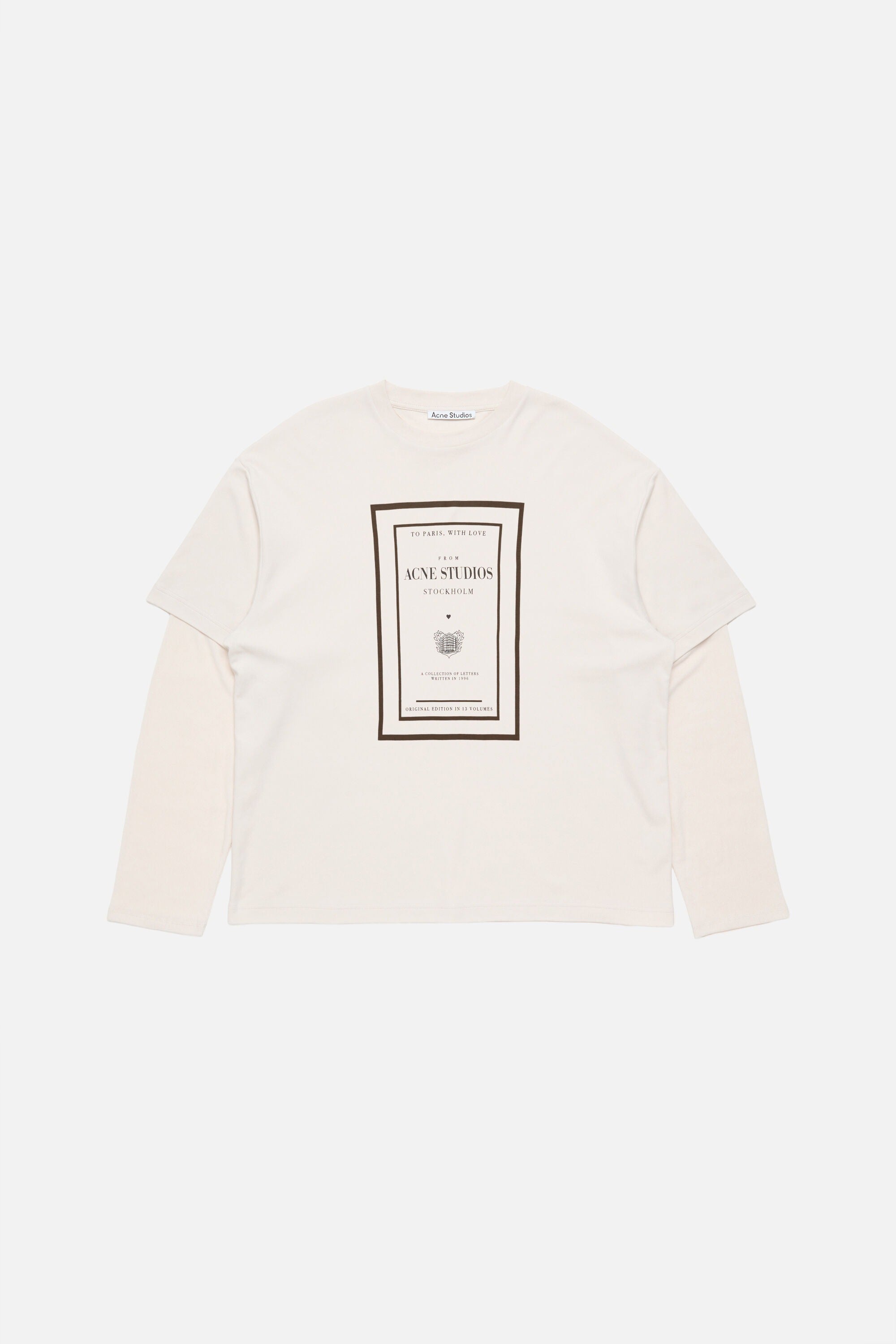 Tan t-shirt, front view