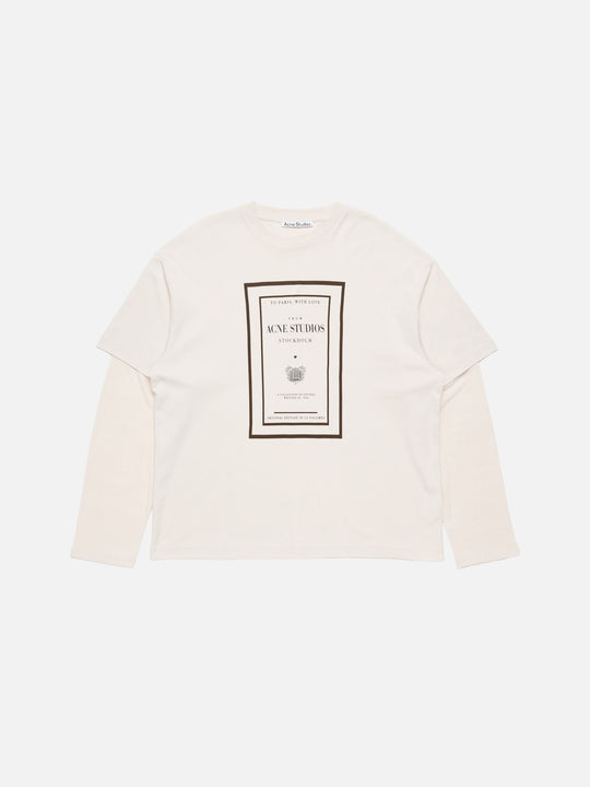 Tan t-shirt, front view
