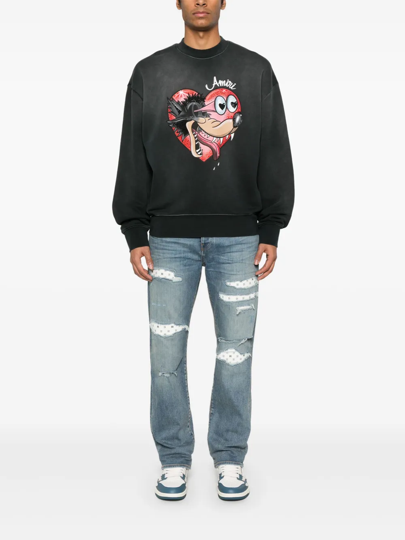 AMIRI - Men Hopeless Romantic OS Crew