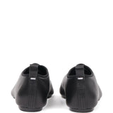 Black shoes, back view