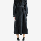 Black dress, full body view