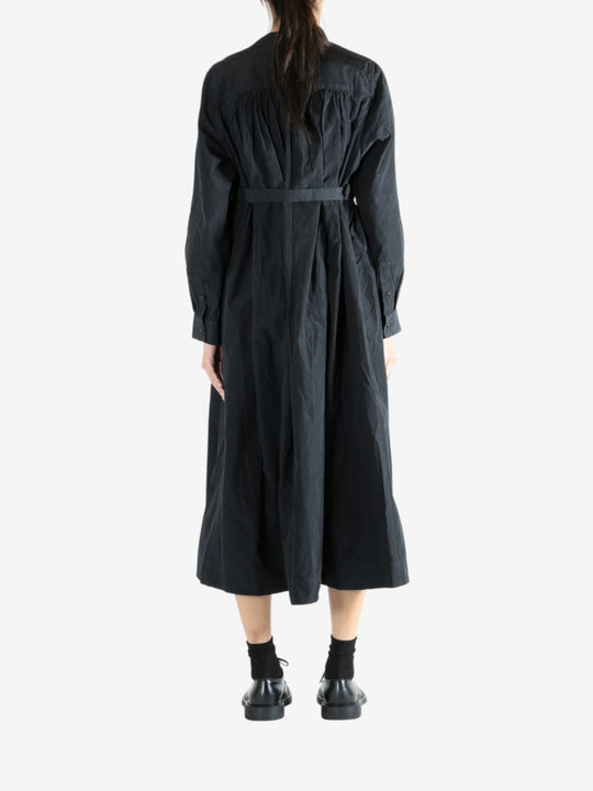 Black dress, full body view