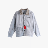 Grey jacket,front view