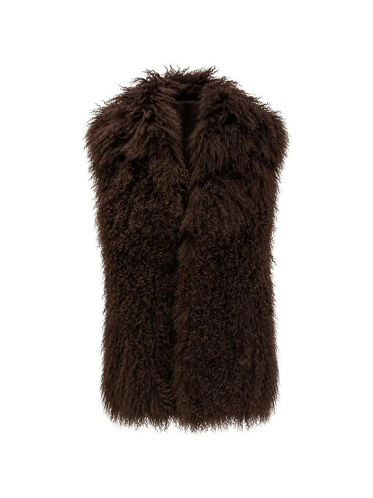 Brown jacket, front view