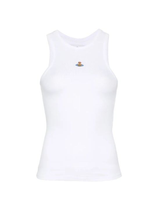 White top, front view