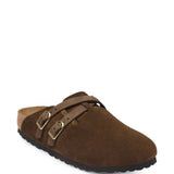 Brown sandals, front view