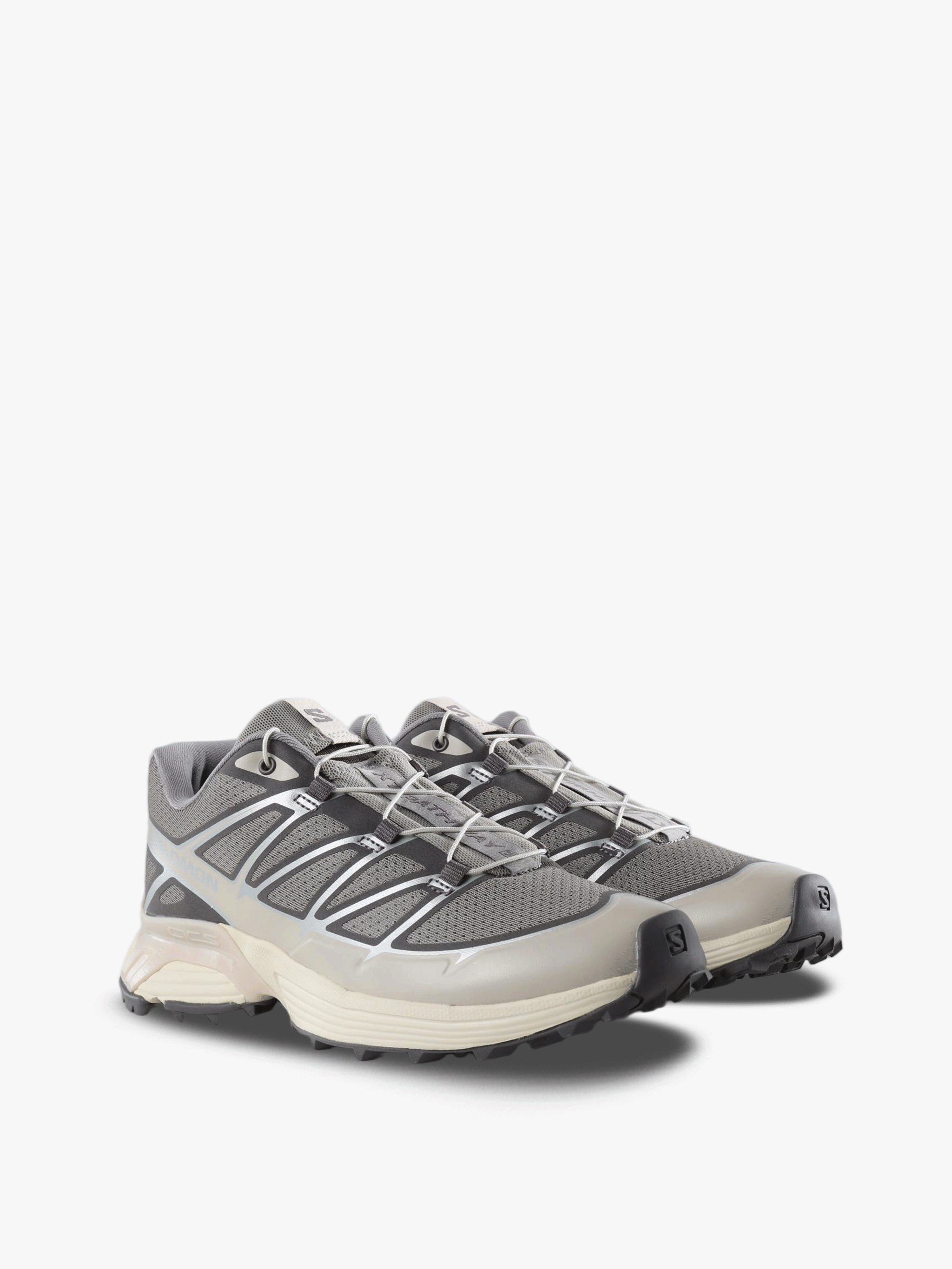 Grey shoes, front view