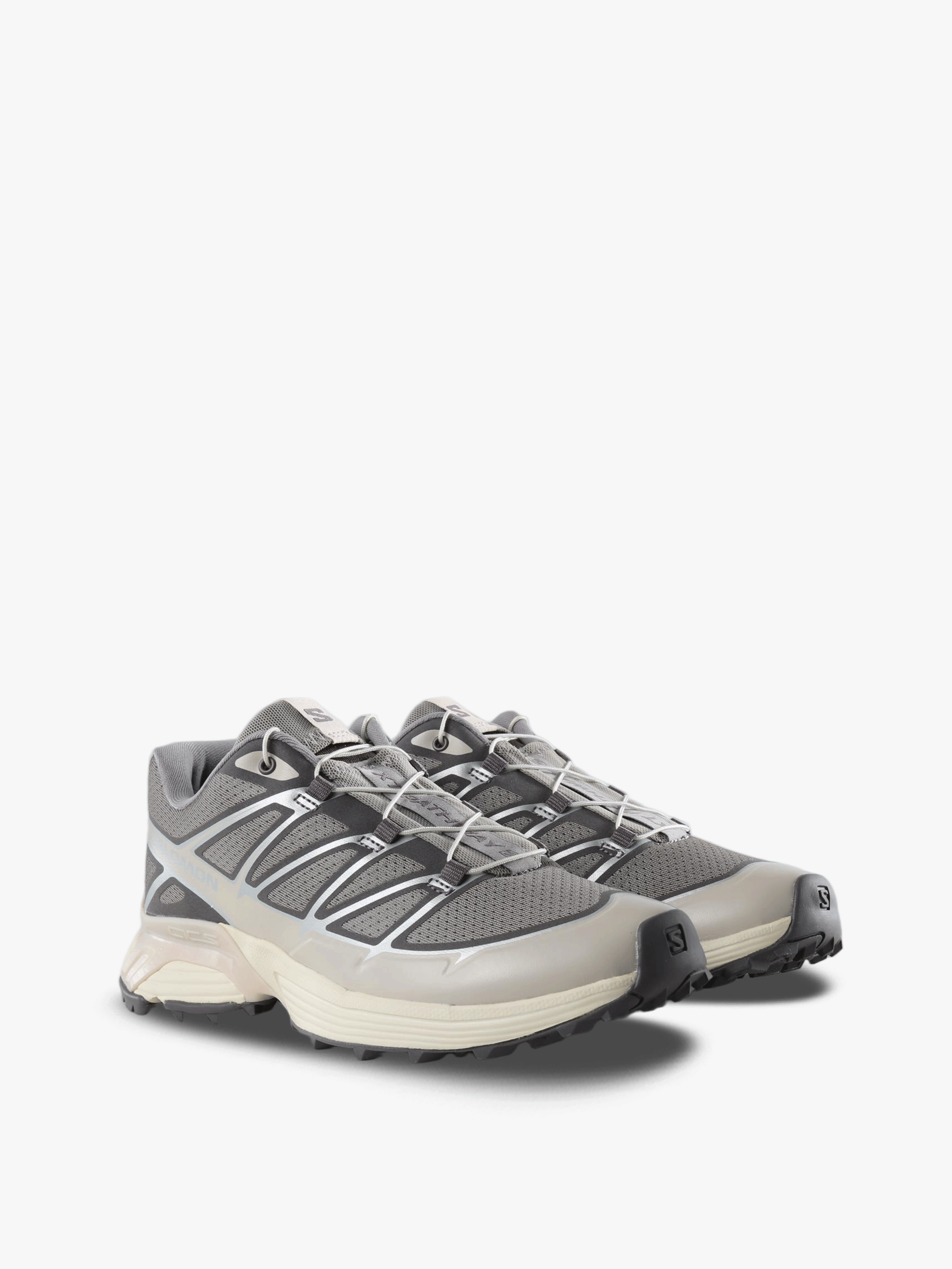 Grey shoes, front view