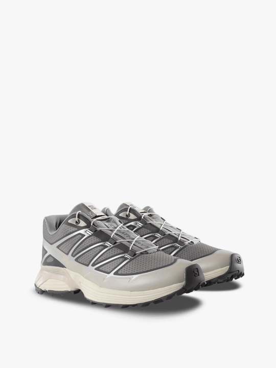 Grey shoes, front view