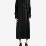 Black shirt, full body view