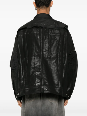 RICK OWENS DRKSHDW - Men Giacca In Denim Jumbo Worker Jacket